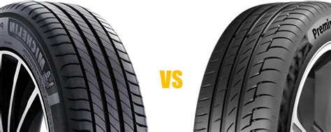 Michelin Primacy 4 vs Continental Premium Contact 6 vs.
